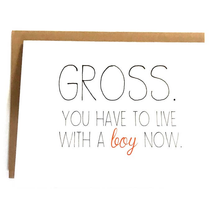 Che schifo devi vivere con una carta da ragazzo per la vendita all'ingrosso da parte di BE Paperie