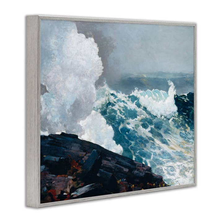 Stupell Industries - Wholesale Wall Sign - Ocean Waves & Cliffs - Framed Wall Art14