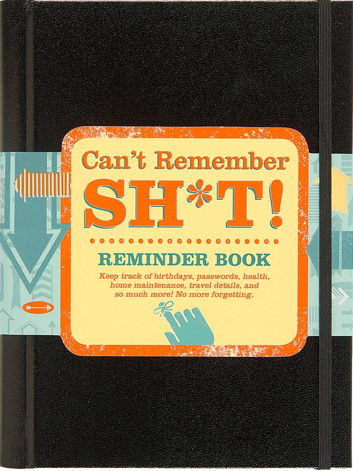 Can't Remember Sh*t Reminder Book for wholesale by Peter Pauper Press