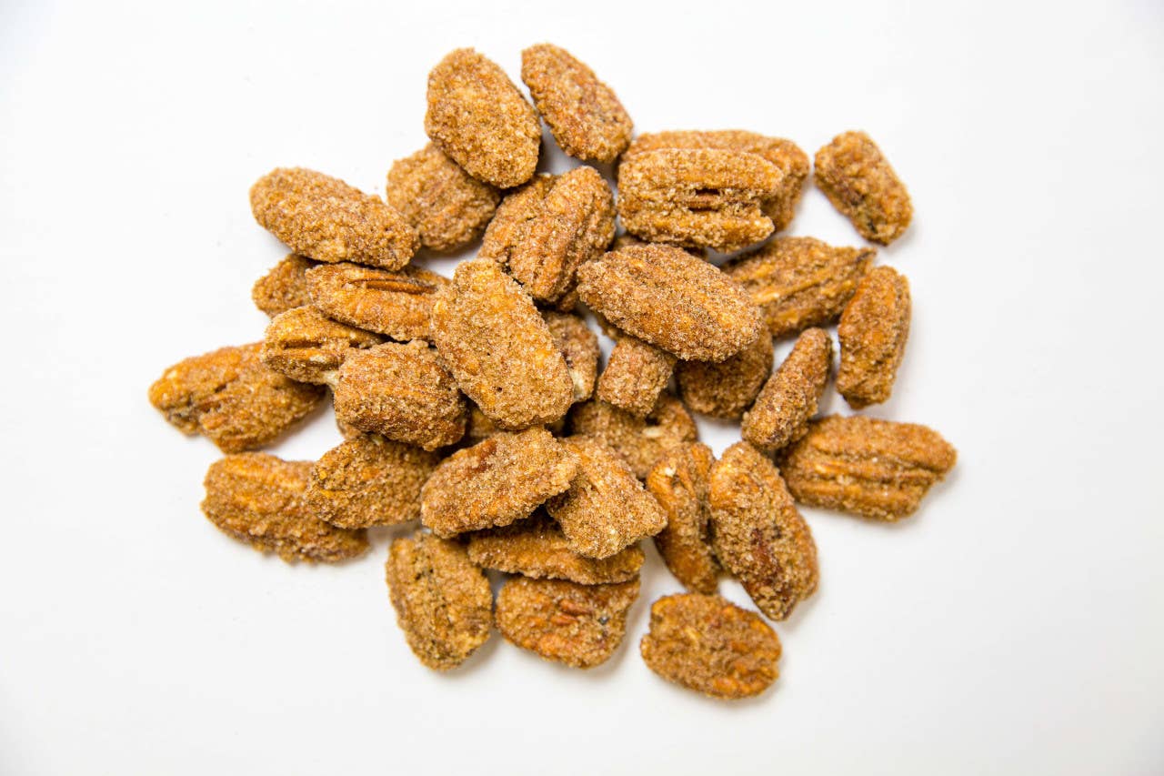 Elizabeth's Pecans - Wholesale Nuts - Elizabeth’s Extraordinary Praline Pecans 10 oz1