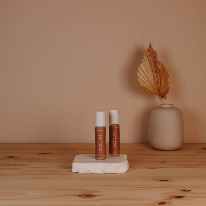 Aria Rose Bath Co - Wholesale Roll-On Fragrance - Indigo Fragrance Roll On