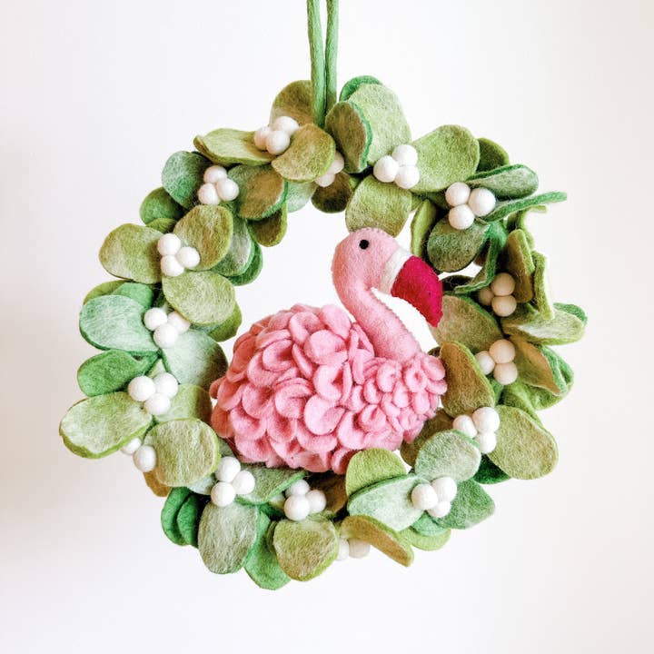 Ganapati - Wholesale Decorative tabletop object - Felt Flamingo1