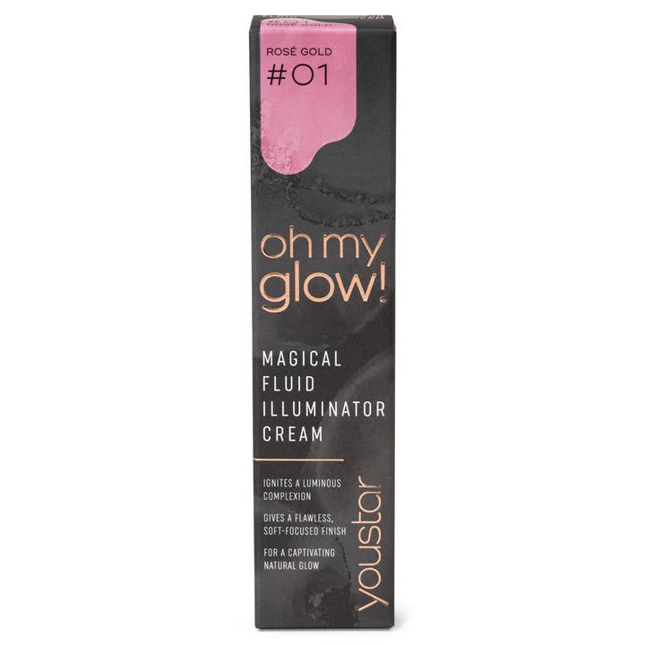 Dobner Kosmetik - Wholesale Makeup Highlighter - youstar OH MY GLOW! Illuminator Cream - 01 ROSE GOLD