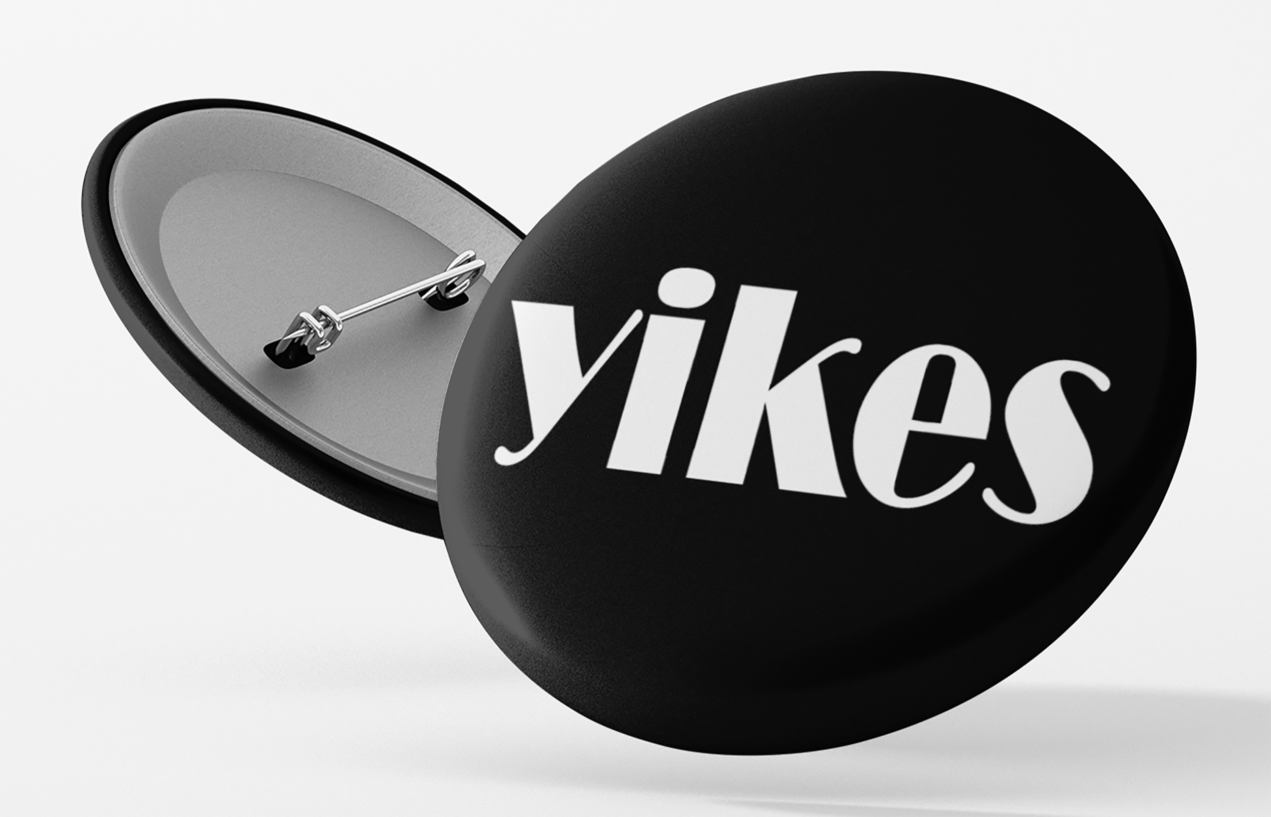 BLNK SPCE Designs - Wholesale Lapel Pin/Button - Yikes Button1