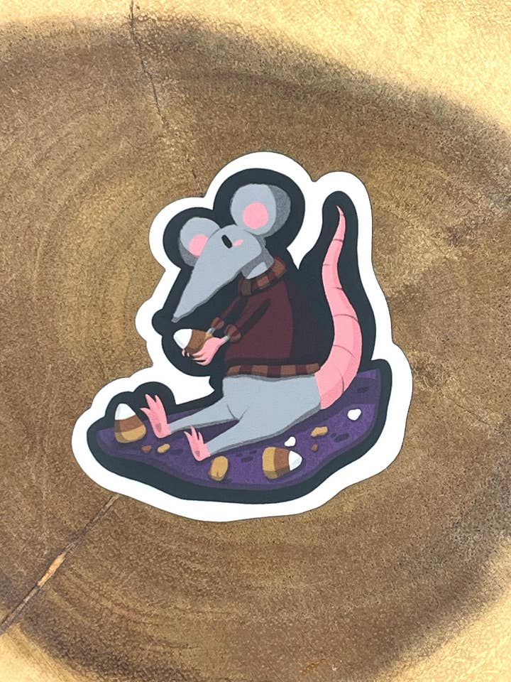 Stolen Candy Sticker for wholesale by Burning Branches Creatives