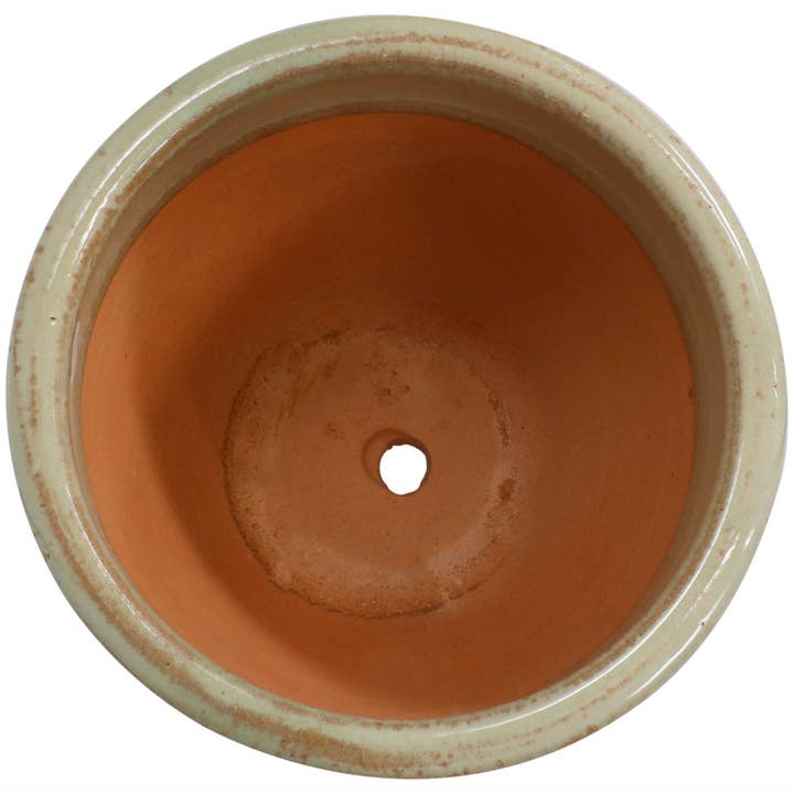 Sunnydaze Decor - Wholesale Plant Pot - 12 in Chalet Glazed Ceramic Planter - Seafoam - Set of 2