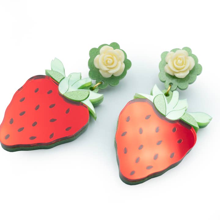 kiwipomelo - Wholesale Dangle Earrings - Fragola2