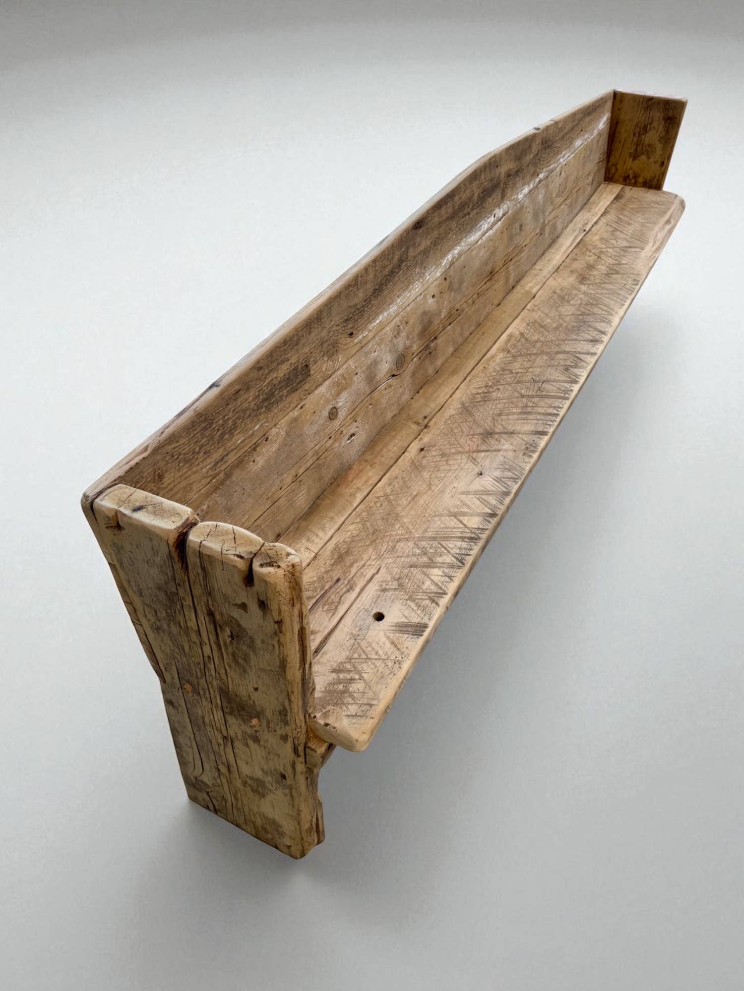 Archaic - Wholesale Bench - Rustic Farmhouse Reclaimed Barnwood Pew Bench8