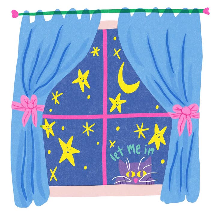 Impression « Let Me In », 8 x 8 pouces pour la vente par Carrie's Scaries