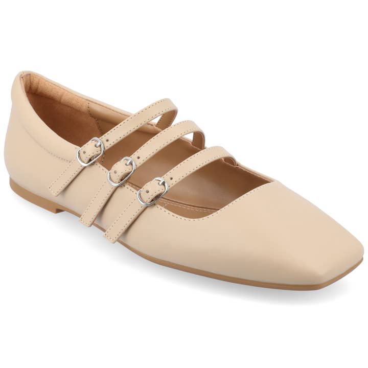 Journee - Wholesale Flats - Women's - Darlin Ballet Flats In Faux Leather