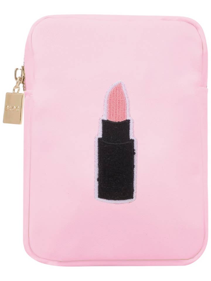 Mini Lipstick Baby Pink Beauty Bag for wholesale by Bloc Bags