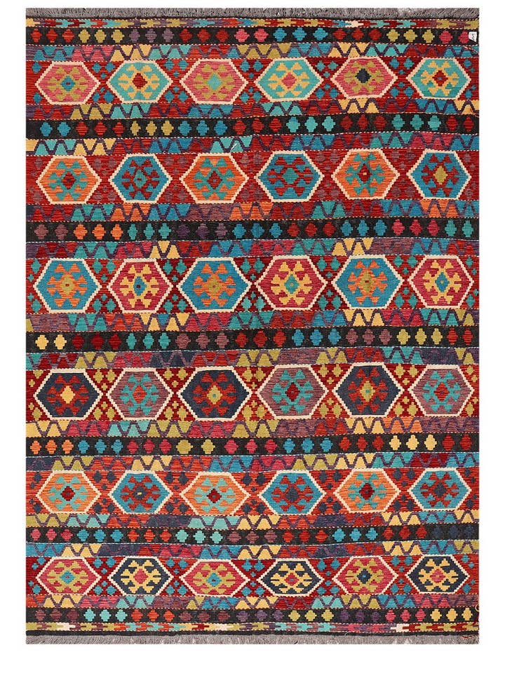 Maimana Afghanistan Kelim Matta - 355 x 253 cm för wholesale av Imaco Rugs
