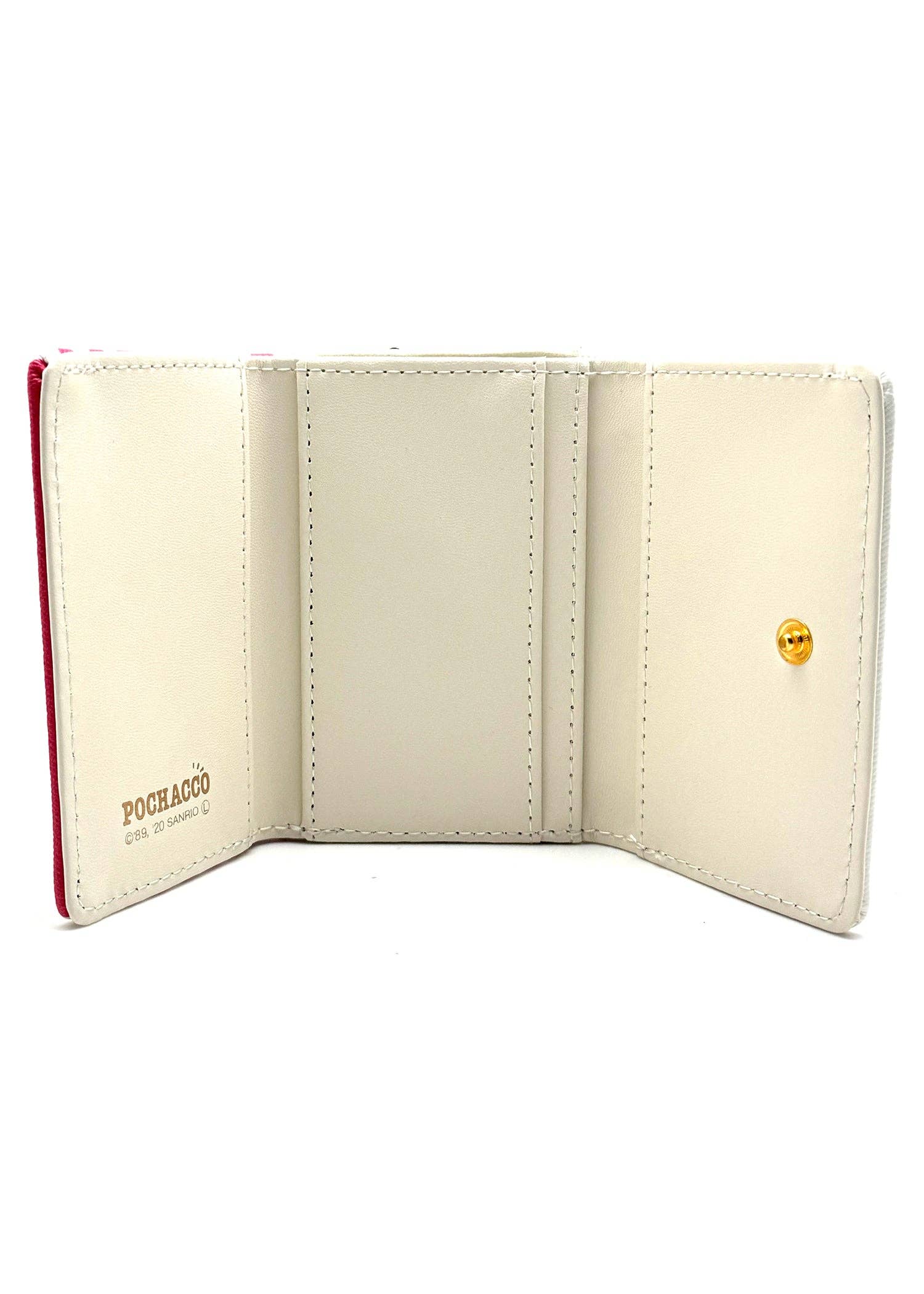 LASR - Vendita all'ingrosso Portafogli - Donna - Portafoglio Sanrio Pochacco Face Fap4