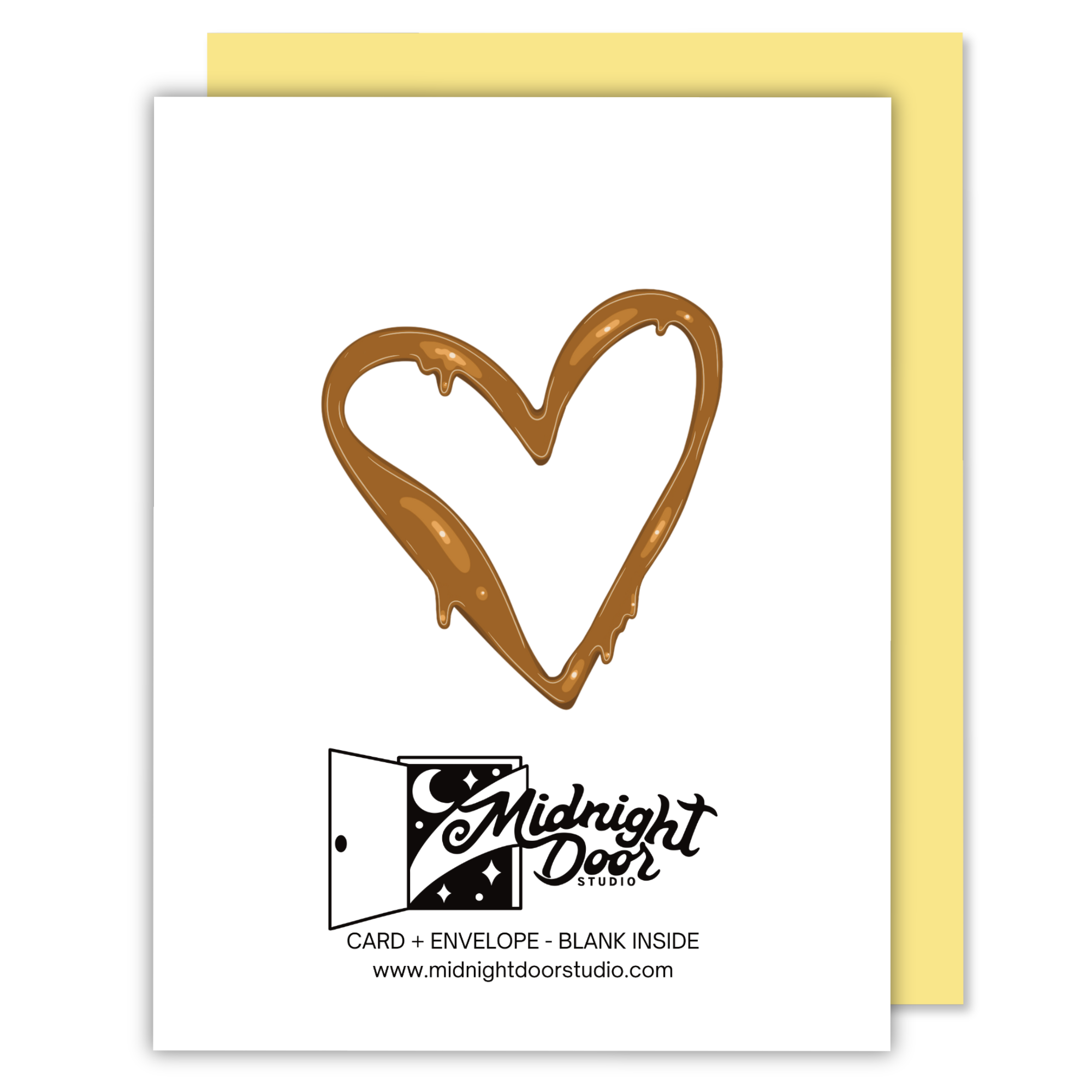 Midnight Door Studio - Vente Cartes de déclaration d'amour - Personne ne t'arrive à la cheville Carte de vœux Pancake1