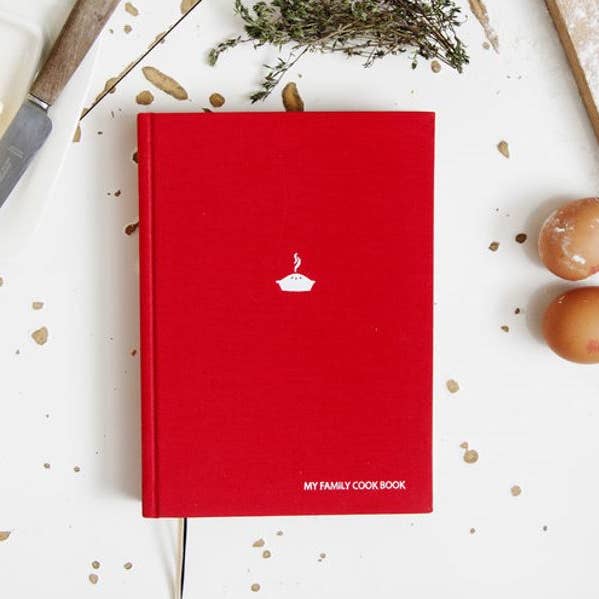 SUCK UK Ltd - USA - Wholesale Cookbook - My Family Cookbook – Blank Cookbook for Family Recipes