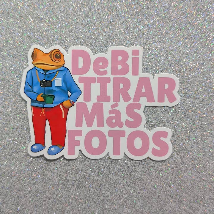 DG Customs - Wholesale Sticker - Bad Bunny, Debi tirar mas fotos sticker, sapo concho, 2025 c (Copy) (Copy)