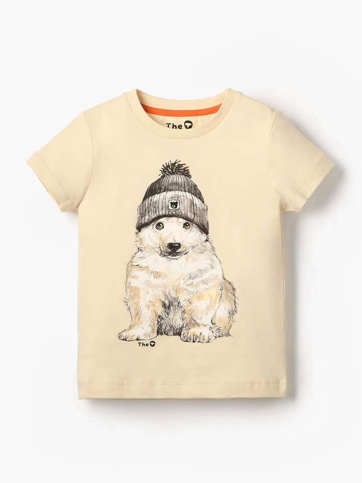Camiseta clásica orgánica - Beanie Bear para venta al por mayor de The QT (UK)