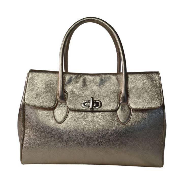Metallic Leather Bag for wholesale by idPearl Showroom