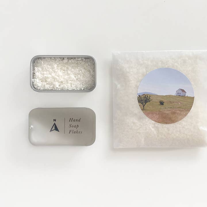 Travel Size Hand Soap Flake Set for wholesale by Saturna Outdoor Research