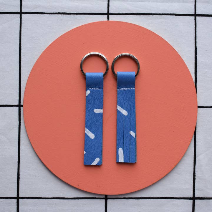 Jemma Marston - Wholesale Keychain - Women's - Hand Painted Leather Keyrings19