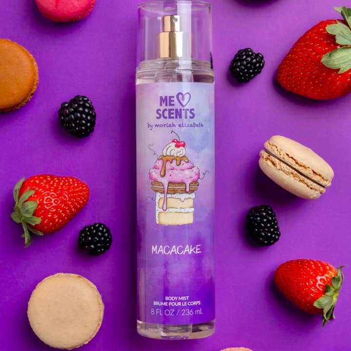 Slate Brands - Wholesale Face & Body Mist/Water - MACACAKE Body Mist by Moriah Elizabeth