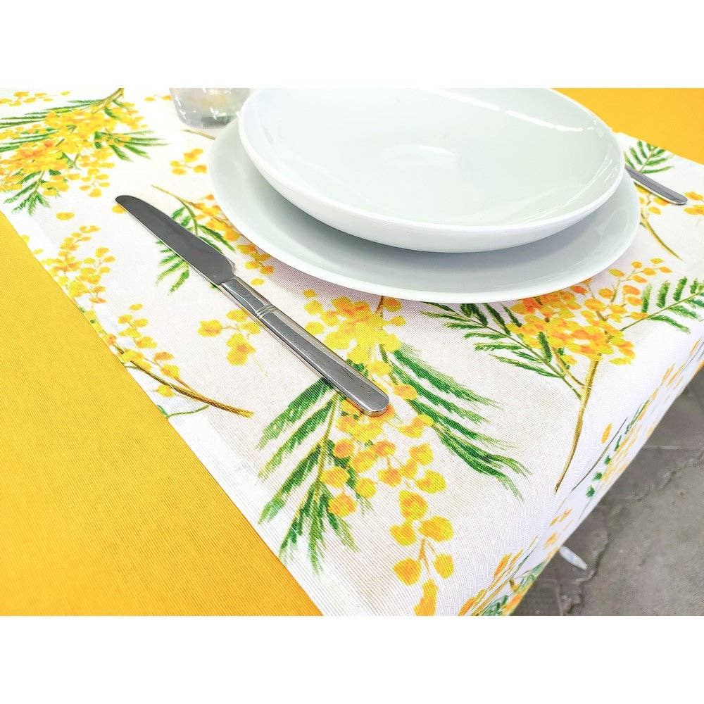 Almatex srl - Wholesale Table Runner - Runner cm.46x140 MIMOSA2