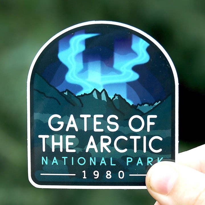 Gates of the Arctic National Park Sticker for wholesale by Squatchy