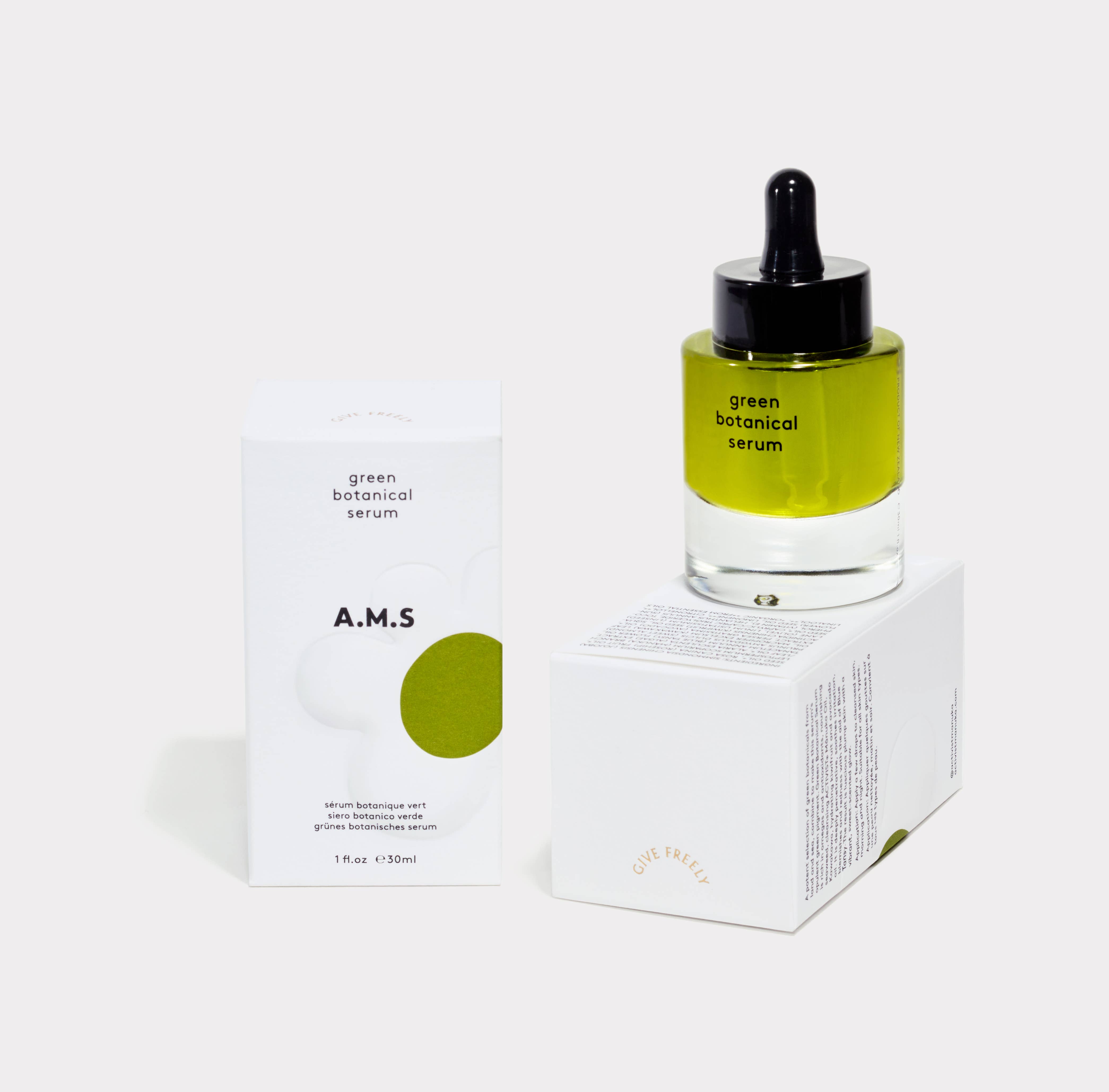 ACTIVIST - Wholesale Facial Serum/Concentrate - A.M.S Green Botanical Serum1