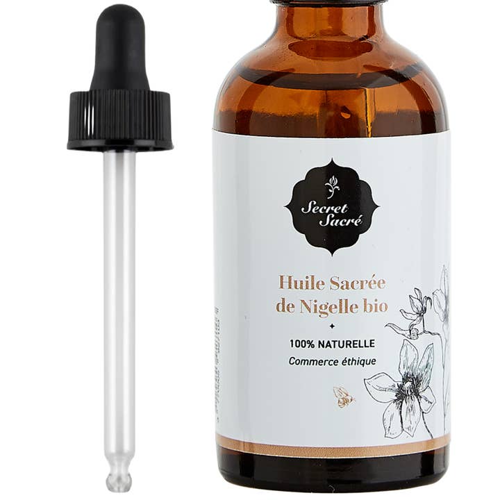 Organic nigella sacred oil for wholesale by Secret Sacré