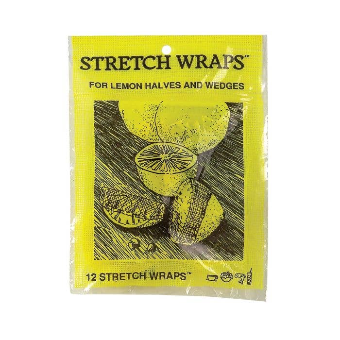Regency Wraps Lemon Stretch Wraps, Cotton, Set Of 12 for wholesale by HIC - Harold Import Co.