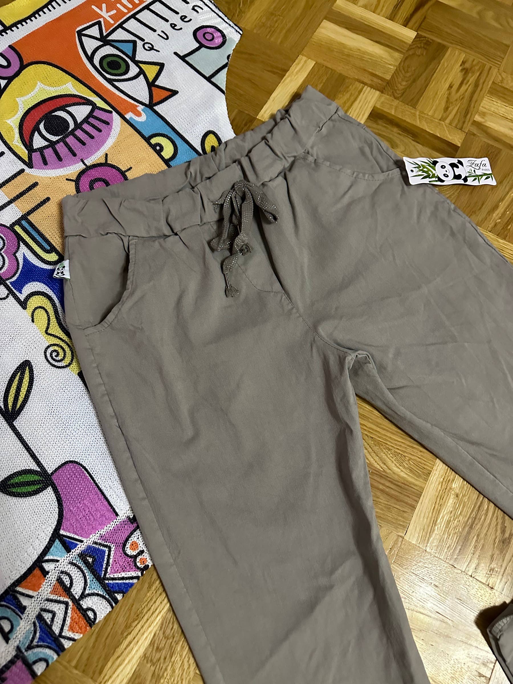 ZAFA PARIS - Wholesale Pants – Women's - 74FB0P002-PLUS size-pantajogg with pouch6