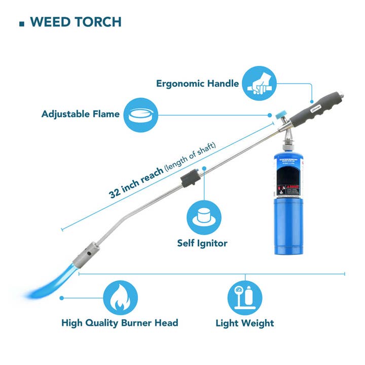 JJGeorge - Wholesale Garden Tool - Weed Torch - Weed Killer1