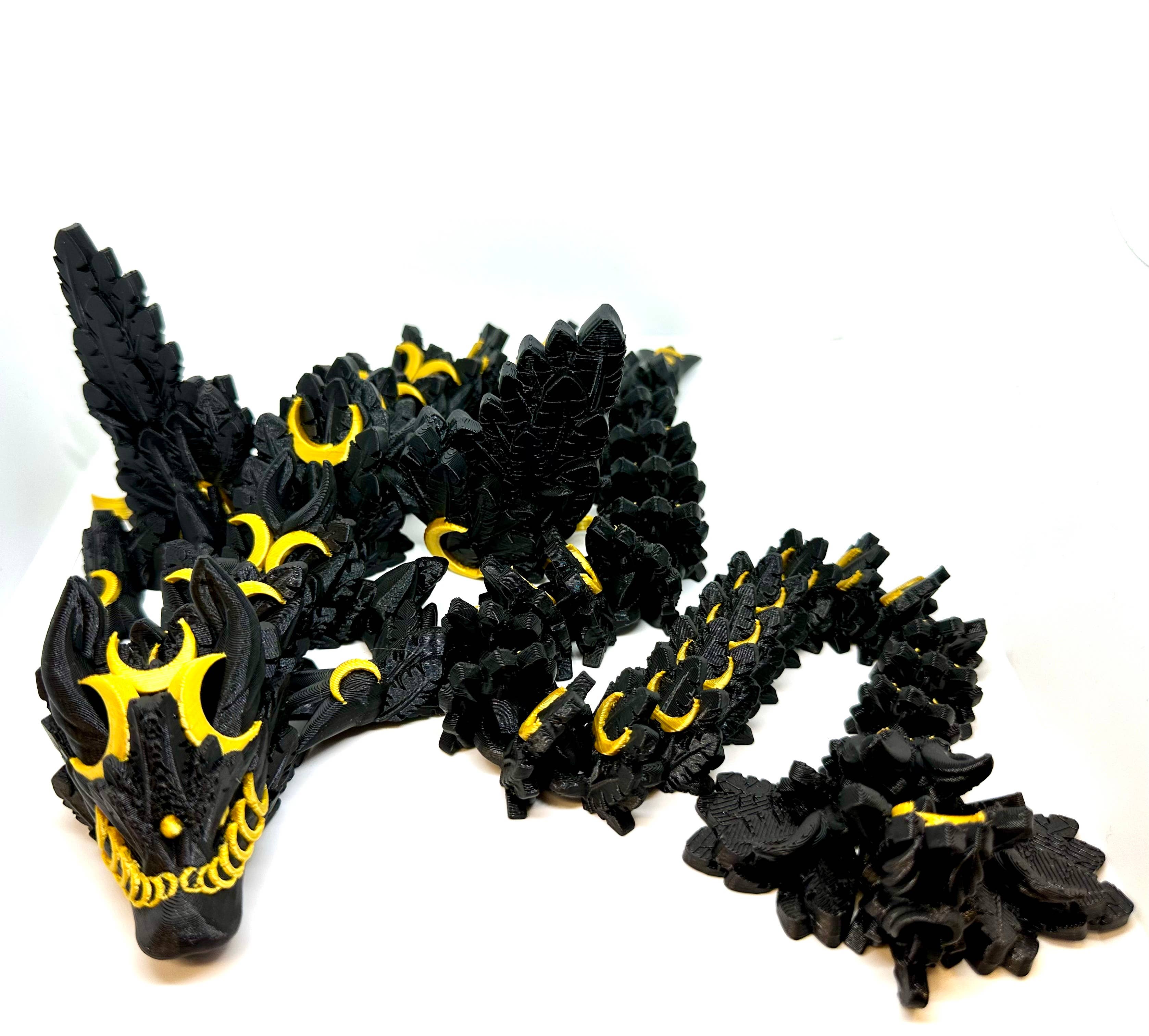 Ruby’s dragons - Vente Figurine – enfant - Grands dragons avec ailes imprimés en 3D — couleurs assorties11