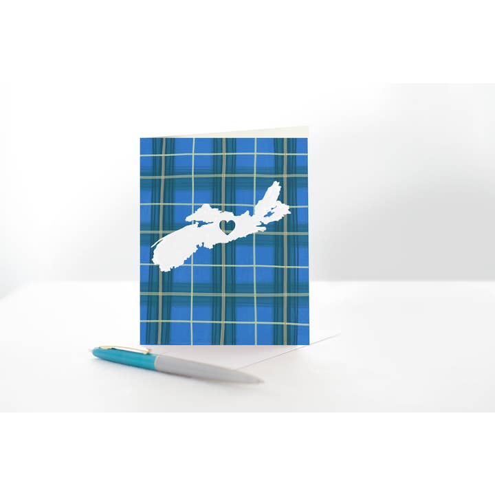 M. Kind Papersmith - Wholesale Love Card - Nova Scotia Heart (Sale)2