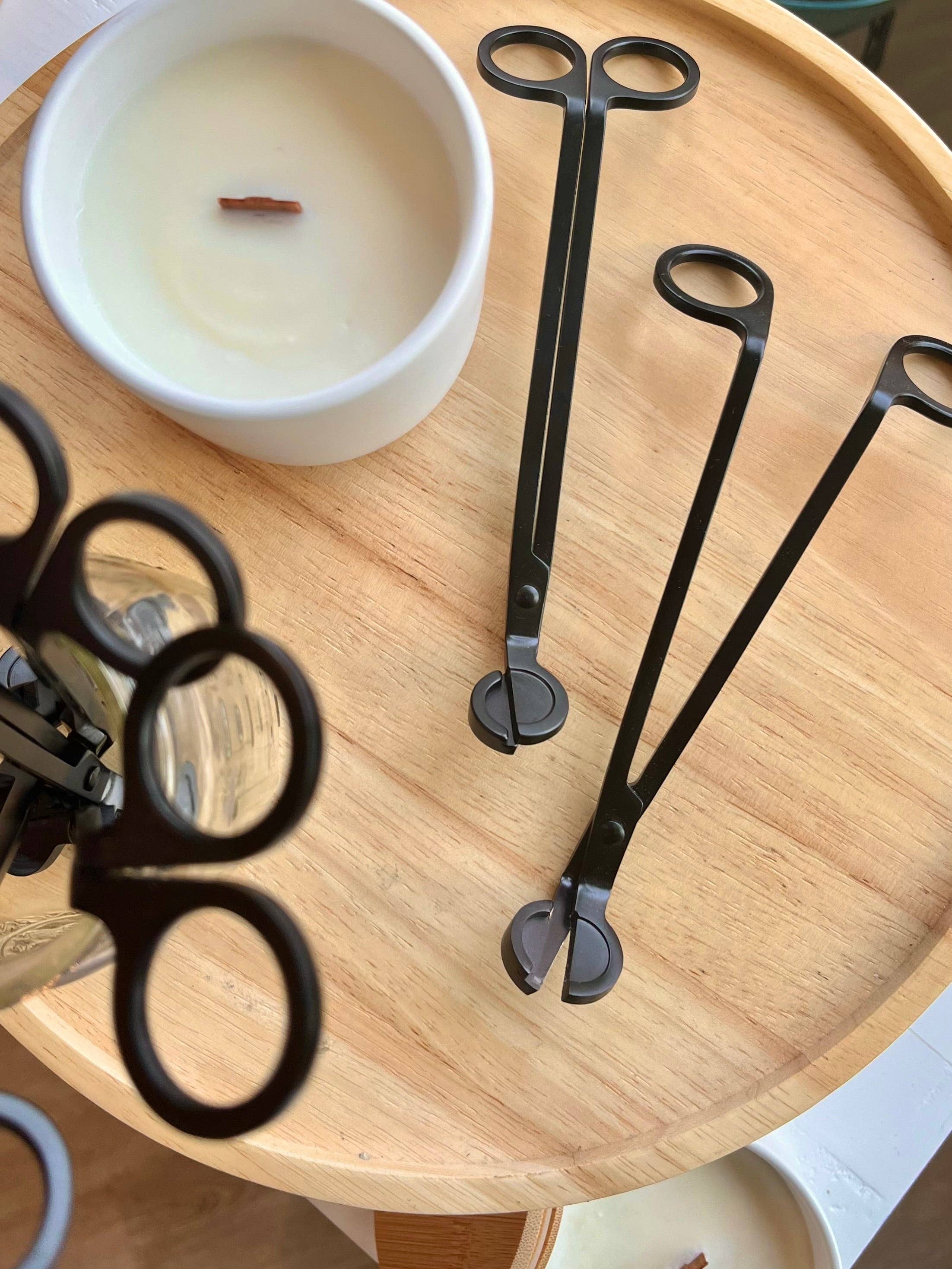 Rayne Refillery - Wholesale Wick Trimmer - Black Candle Wick Trimmer - Essential Tool for Clean Burning Candles1