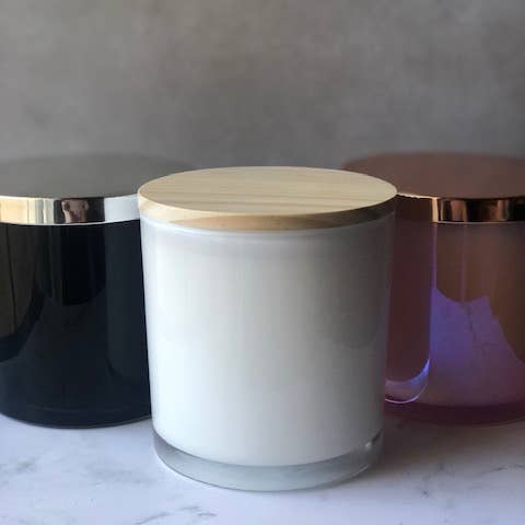 Ever Rose Candle Co. - Wholesale Jar/filled candle - 8 oz. Black | Glass Tumbler Candles | Private Label/Custom9