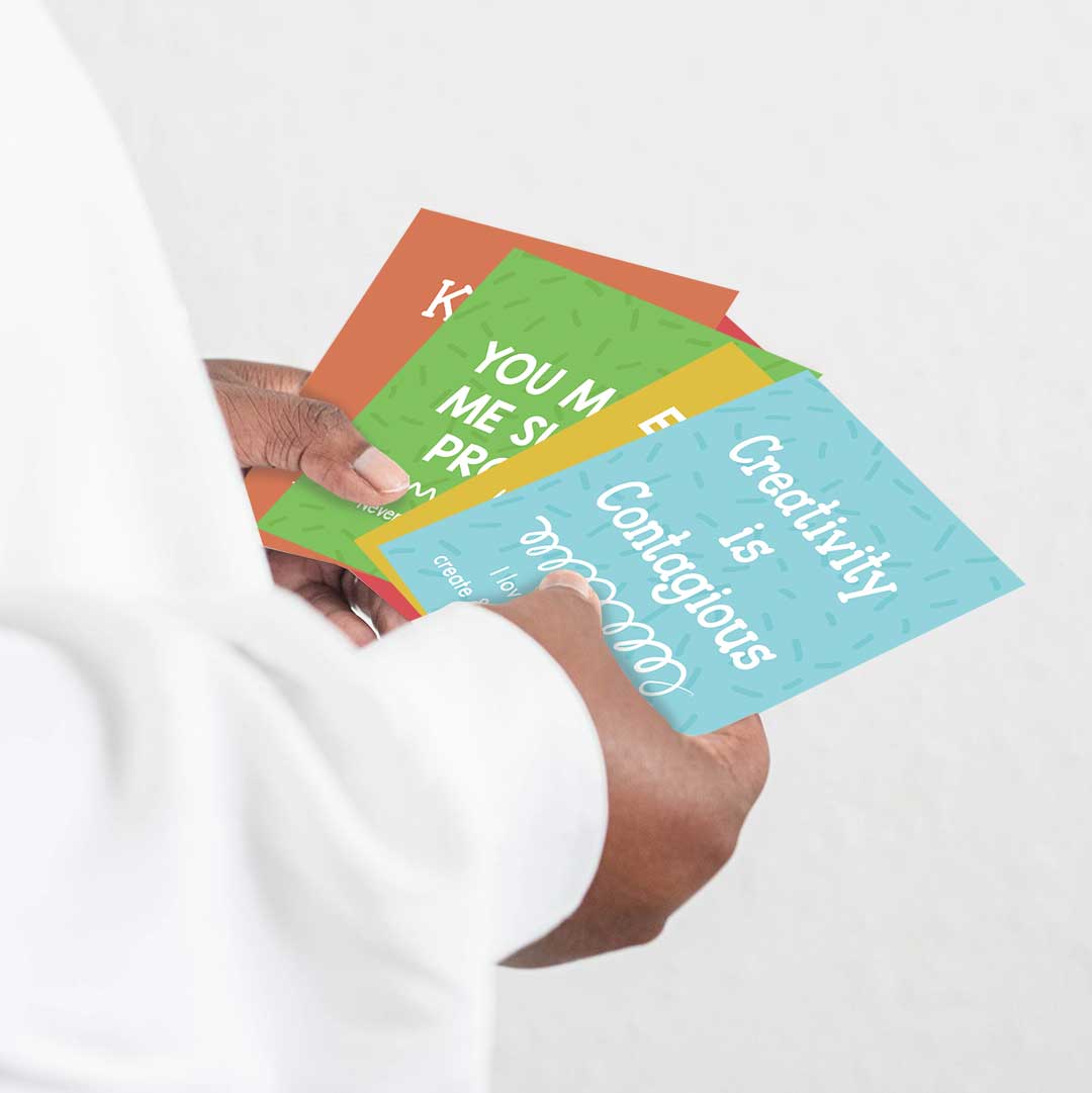 Cleerely Stated - Wholesale Stationery/Notecard Set - Bright Notes for Bright Minds1