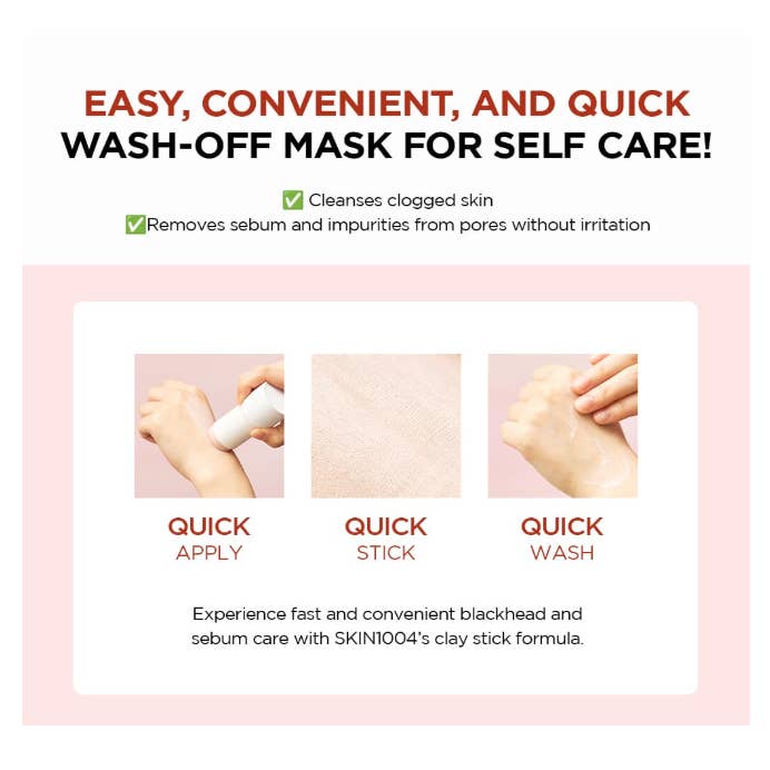Best Beauty Group - Wholesale Skincare Face Mask - SKIN 1004 Poremizing Quick Sebum Soaking Clay Stick Mask4