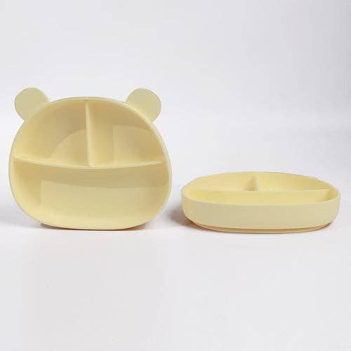 Peaks & Valleys Baby - Wholesale Dinner Plate - Kids & Baby - Silicone Bear Plate2