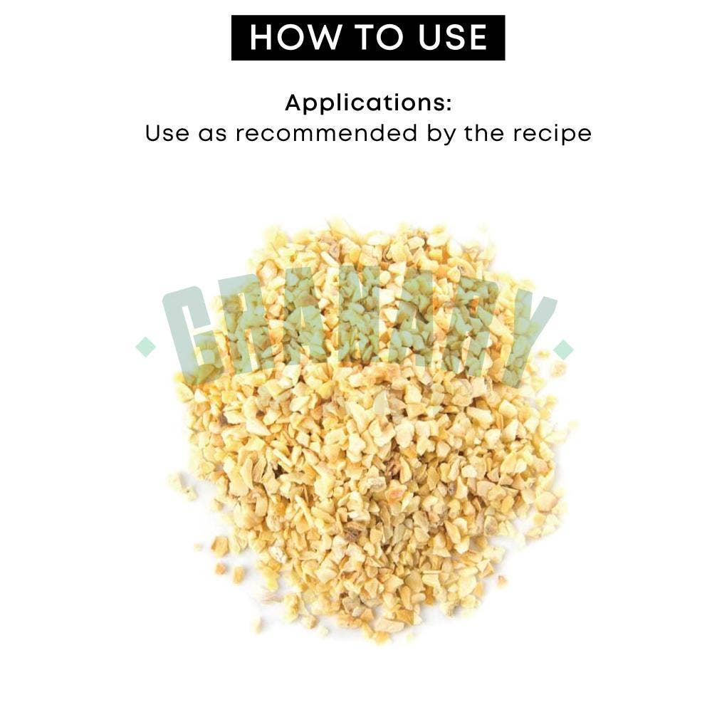 Granary Mart - Wholesale Dried Spice - NATURAL GARLIC GRANULATED/MINCED GARLIC2