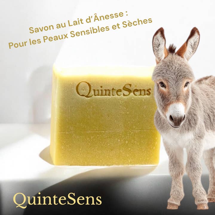Savon au Lait d'Ânesses : Le secret de beauté millénaire pour une peau de porcelaine for wholesale by QuinteSens