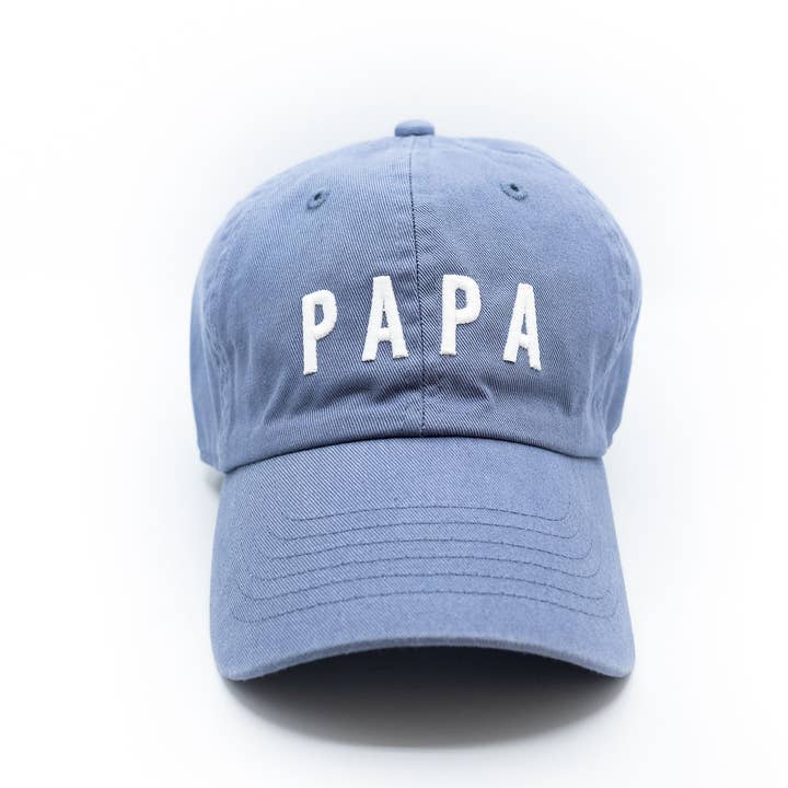Rey to Z - Wholesale Baseball Cap - Men's - Father's Day Gifts Dusty Blue Papa Hat