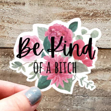 Sei freundlich Aufkleber für den Großhandel von Gearhart Design Co.