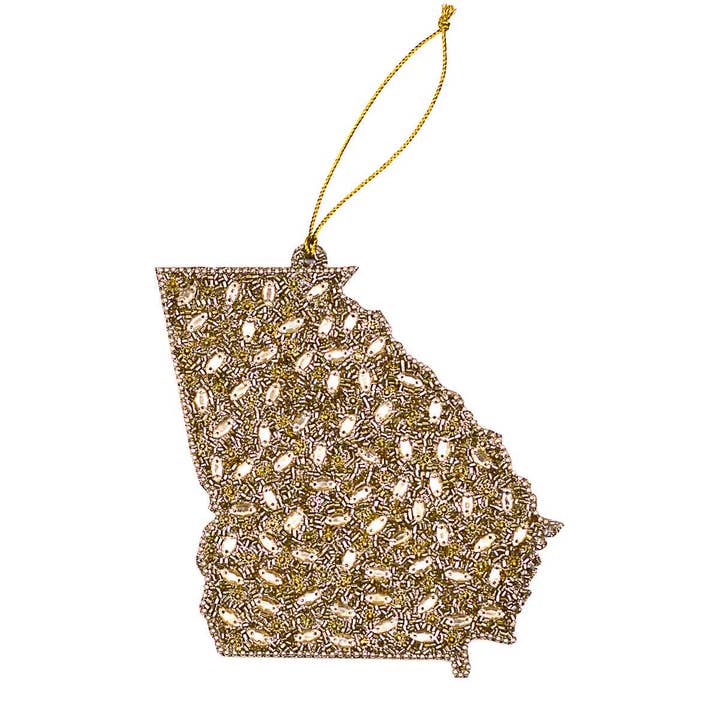 Georgia-formad prydnad guld 6" för wholesale av The Royal Standard