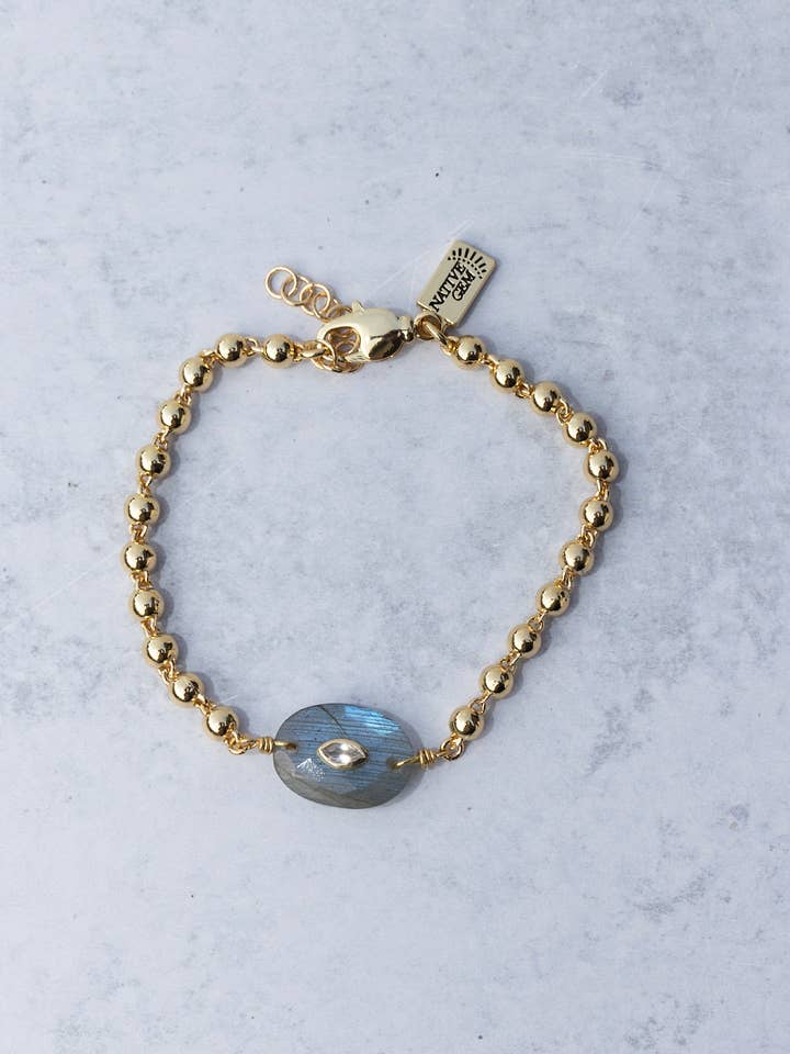 AMULETT-ARMBAND - LABRADORIT für den Großhandel von Native Gem