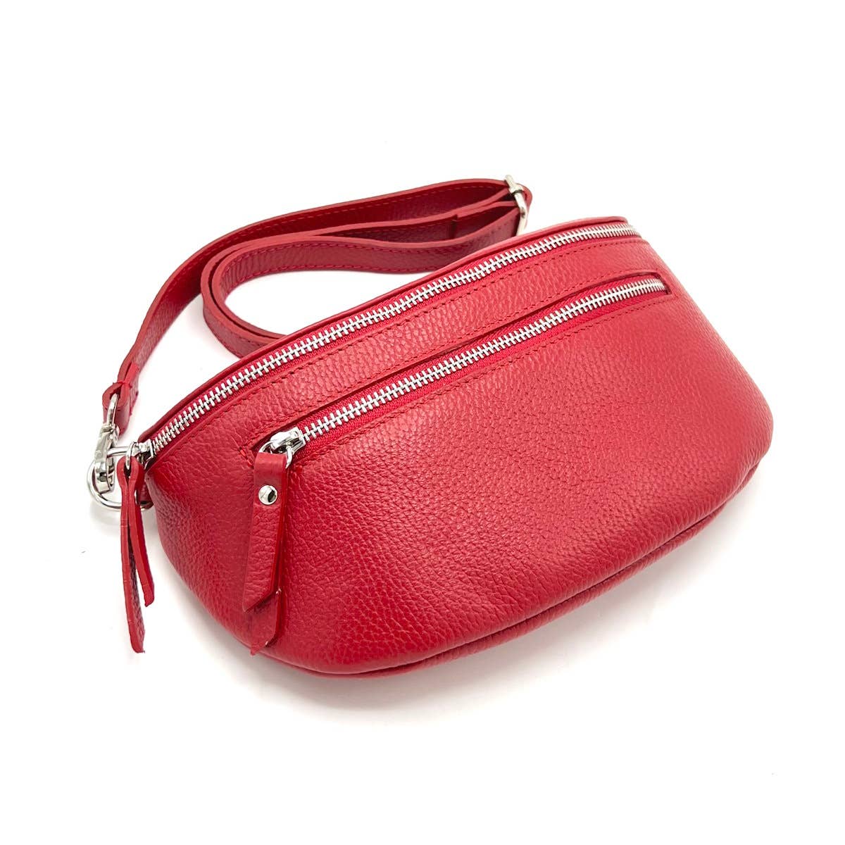 Suie Valentini srl – Großhandel Umhängetasche - Damen – Echte Leder-Bauchtasche, Hergestellt in Italien, Art. 1124673