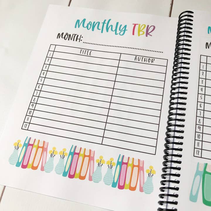 Emily Cromwell Designs - Wholesale Planner - The Book Lover's Planner