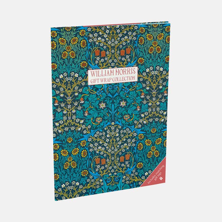 The Gifted Stationery Company - Wholesale Wrapping Paper Roll - Gift Wrap Collection - William Morris - Blackthorn