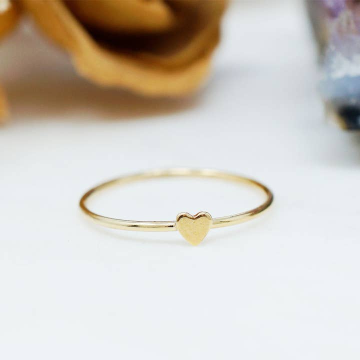 Gold-filled Heart Ring for wholesale by Subject II Change