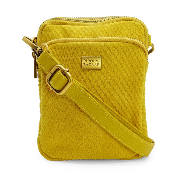 TASCHE MIT DREIFACHEM REISSVERSCHLUSS IMPRESS für den Großhandel von PIPOL